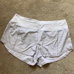 Lululemon speed shorts. PLEASE READ DESCRIPTION
